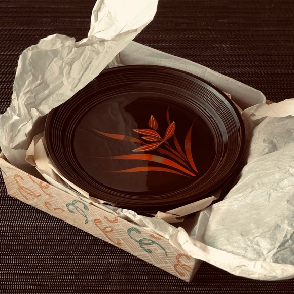 NEW Lacquerware Coaster Set~ Vintage - Picture 5 of 6